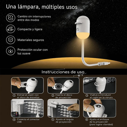 ¿Y SI PUDIERAS TENER EL UNIVERSO EN TU HABITACIÓN? | PROYECTOR GALIX™ - 50% OFF