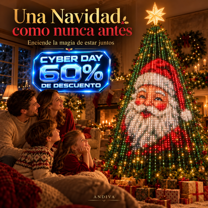 ANDIVA™ MagicTree | Luces LED para un árbol lleno de magia 🎄| 60%DCTO.