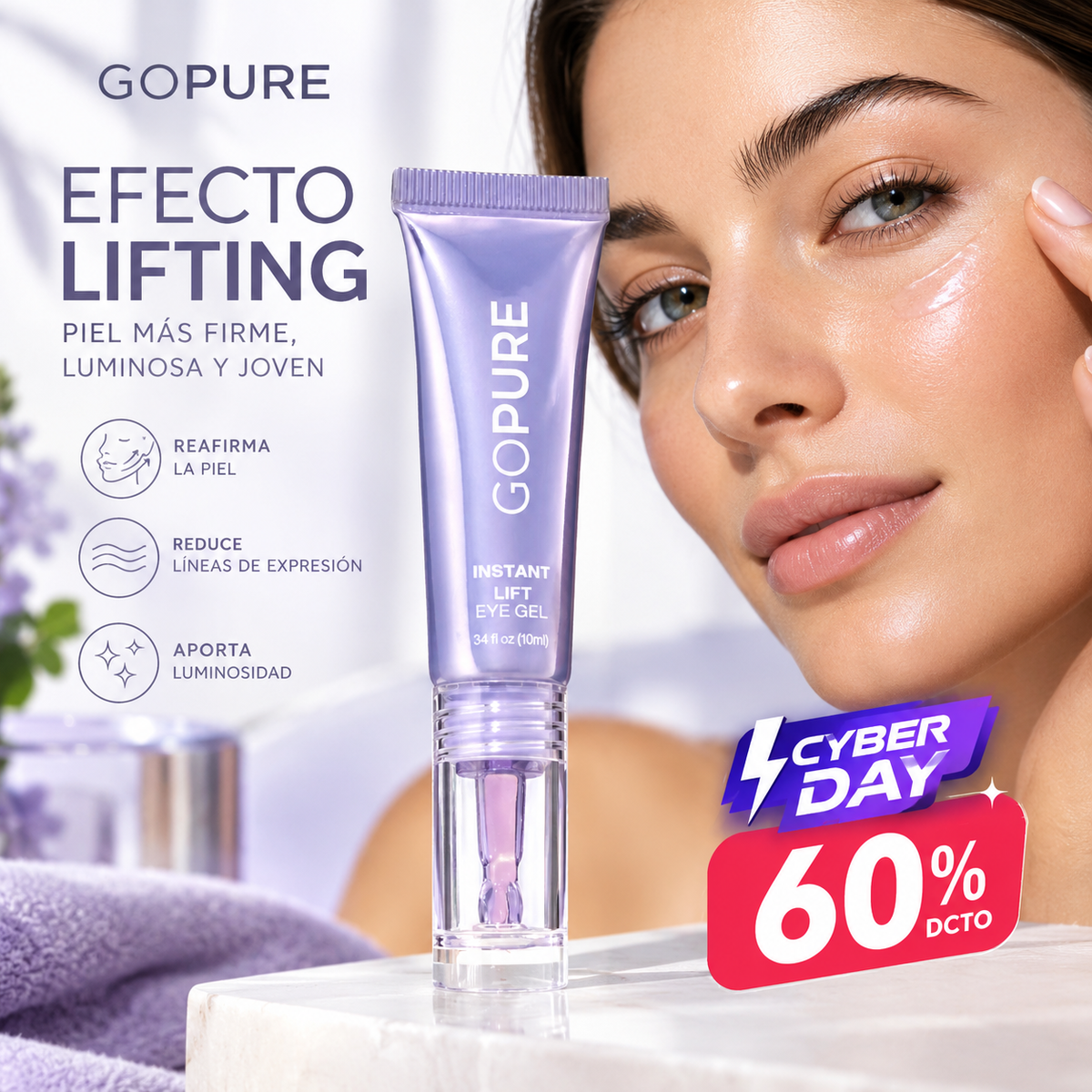 ¡DILE ADIOS A ESAS BOLSAS QUE ARUINAN TU ROSTRO! - TRATAMIENTO PROFESIONAL EFECTO LIFTHING - 60%OFF