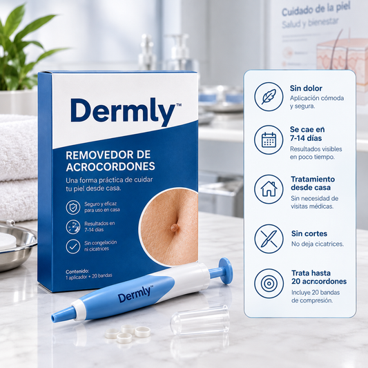 Dermly™ | Kit elimina Acrocordones sin dolor desde casa | 50% OFF
