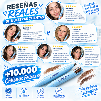 Lapiz impermeable para cejas 4 en 1 | lleva 2 y paga 1 |60%off
