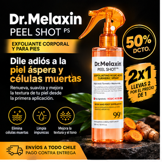 DR. MELAXIN - Exfoliante envejecimiento y piel opaca 2x1 - 50% DCTO.