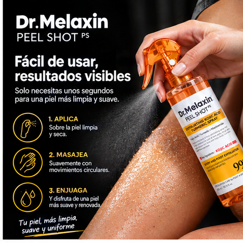 DR. MELAXIN - Exfoliante envejecimiento y piel opaca 2x1 - 50% DCTO.